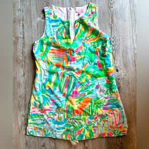 Size 4 Romper EUC Lilly Pulitzer